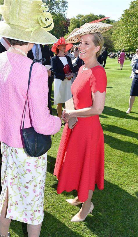 Sophie Wessex delighted in chatting with guests during today's event ...