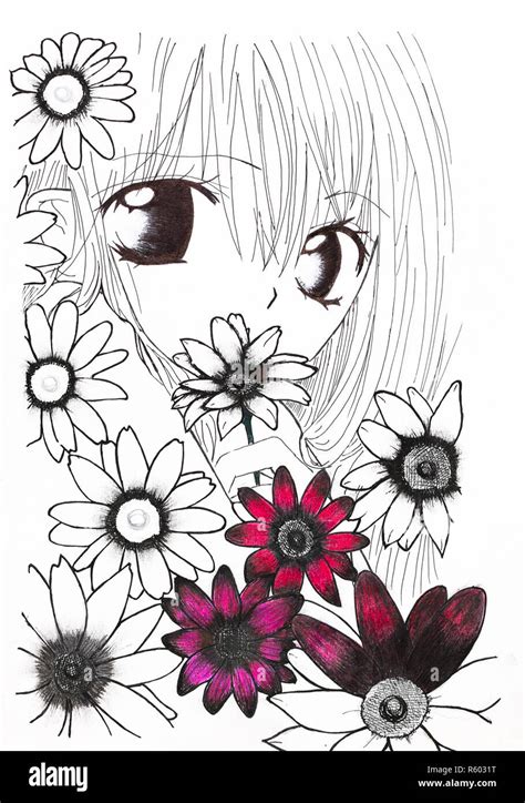 Anime Flower Designs