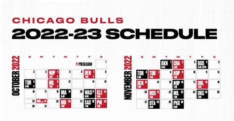 The 2022-23 Chicago Bulls Schedule Is Here! - On Tap Sports Net