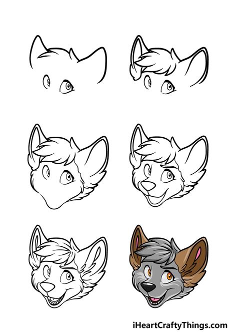 How To Draw Furry Ears » Grantfire