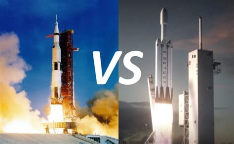 Falcon Heavy vs. Saturn V - Space Coast Launches