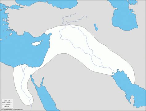 Fertile Crescent Map - Color Week 1 | Cycle 1 Geo | Civilization With Free Printable Map Of ...