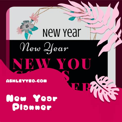 New Year Planner - Ashley Yeo