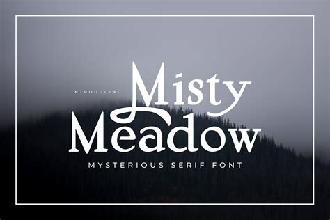 Misty Meadow - Mystical Serif Font ~ Serif Fonts ~ Creative Market