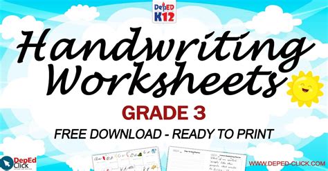 Grade 3 Writing Activities For Letter Writing