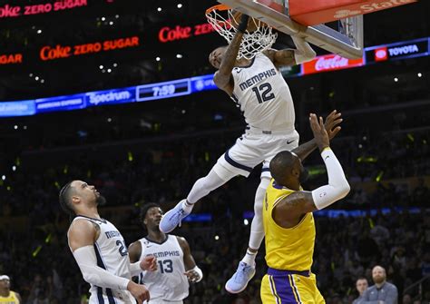 Los Angeles Lakers vs Memphis Grizzlies Rematch Dates Revealed - Sports ...