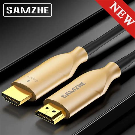 SAMZHE 4K 60Hz HDMI Cable Fiber Optic HDMI Cable 2.0 2.0a 2.0b HDR for ...