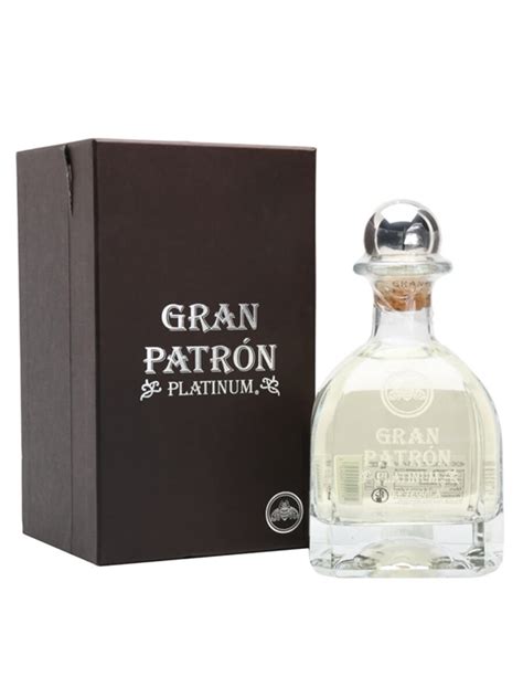 Gran Patron Platinum Tequila : The Whisky Exchange