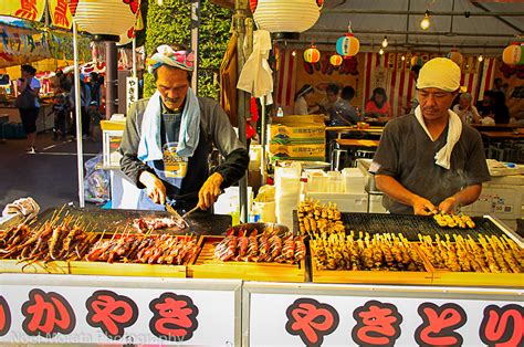 Japanese Street Food Or Yatai