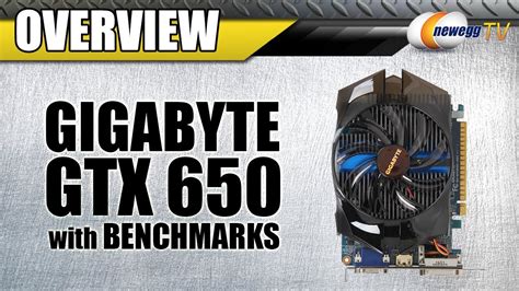 Newegg TV: Gigabyte GeForce GTX 650 2GB Overview & Benchmarks - YouTube