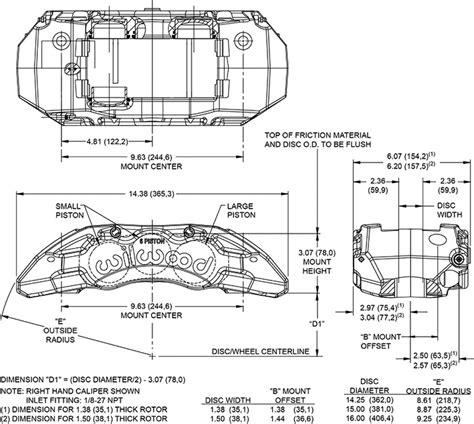 Wilwood Disc Brakes - TX6R Forged Radial Mount Calipers