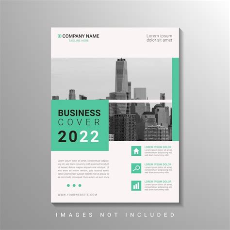 Premium Vector | Simple business brochure design