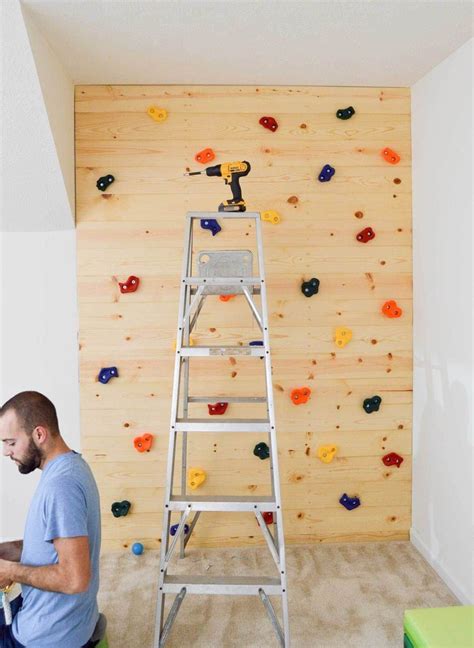 Diy Rock Climbing Wall For Playset - Best Idea DIY