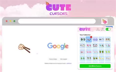 Custom Cursor for Chrome™ CUTE in Chrome