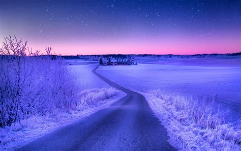 Free Winter Road wallpaper | 1920x1080 | #35001