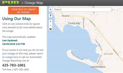 Snohomish County Pud Power Outage Map - Maping Resources