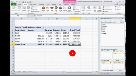 Pivot Tables In Excel 2010 For Dummies | Awesome Home