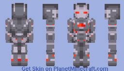 Advanced Iron Armor Minecraft Skin