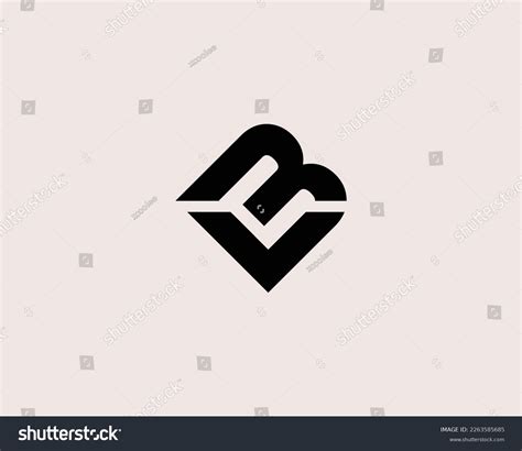 Vb Bv Logo Design Vector Template Stock Vector (Royalty Free) 2263585685 | Shutterstock