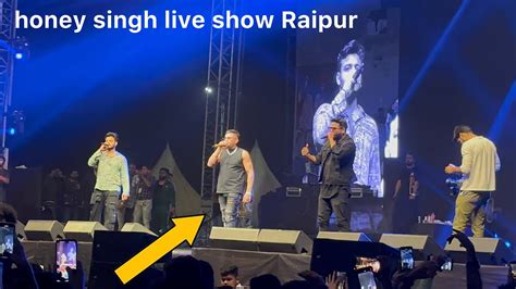 honey singh live concert in Raipur - YouTube