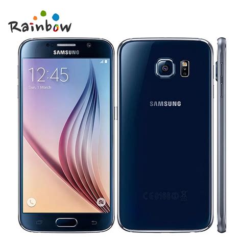 Samsung – smartphone galaxy S6 G9200 G920F, 3 go de RAM, 32 go de ROM, 4G LTE, 16mp, écran 5.1 ...