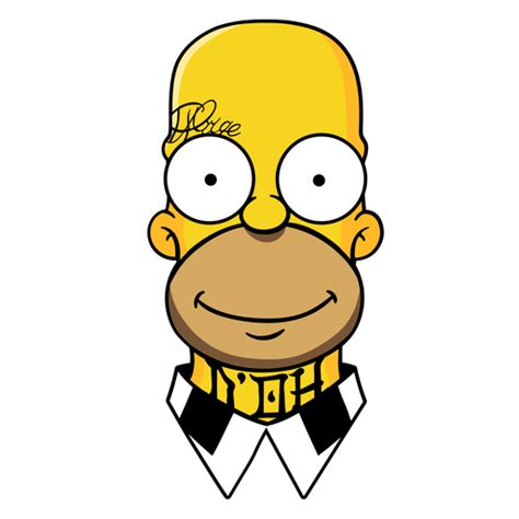 Homer Simpson Gangster Sticker - Sticker Mania