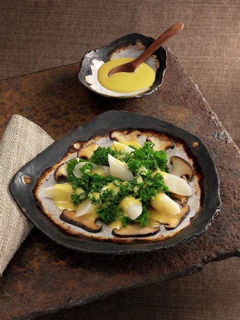 Black Salsify And Kale Salad With Fried King Trumpet Mushrooms Photograph by Karl Newedel - Fine ...