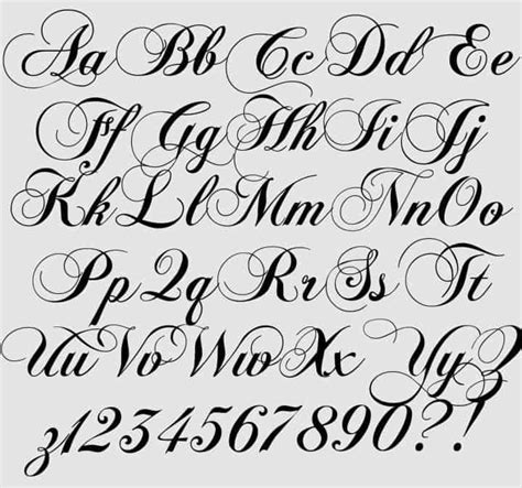 plantillas de abecedario de lettering | Lettering alphabet, Lettering ...