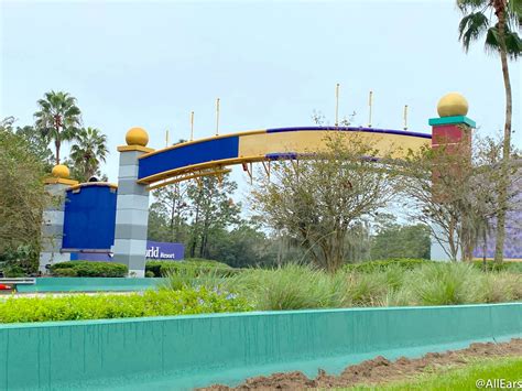 PHOTOS: The Disney World Entrance Sign Has Seen a LOT of Progress During Its Makeover! - AllEars.Net