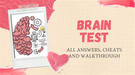 Brain Test Answers, Cheats and Walkthrough for all levels [1 to 344 ...