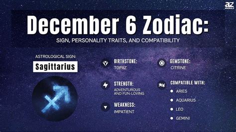 December 6 Is What Zodiac Sign