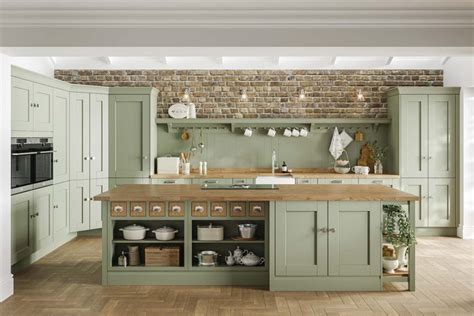 Green Kitchen Ideas: 16 Kitchens In Sage, Olive And Apple | Storables