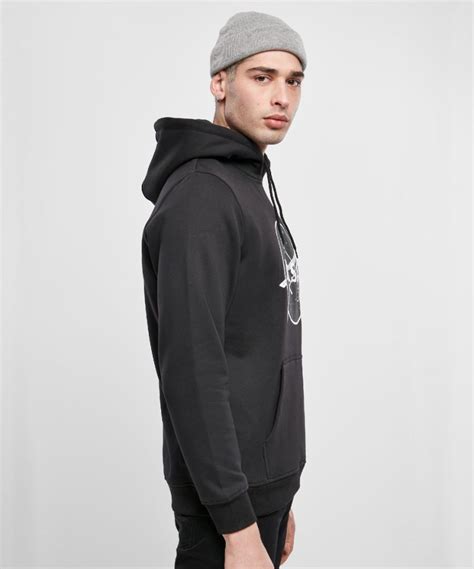 NASA Hoodie - Insignia Logo Black / White | Dames & Heren