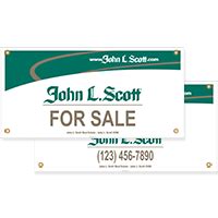 John L. Scott Real Estate Signs, Real Estate Signs, Realtor Open House Signs