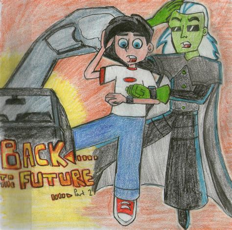 Danny Phantom Back To The Future by XSpriteyX on DeviantArt