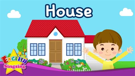 Kids vocabulary - [Old] House - Parts of the House - English ...