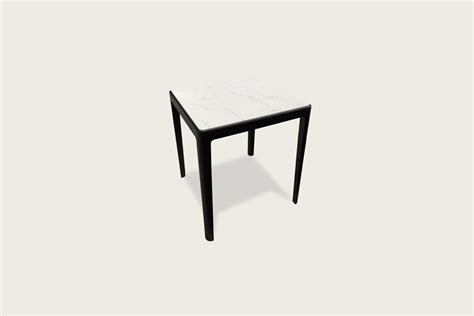 Speke Klein - Stadia Side Table | Modern Wood Side Table with Quartz Top
