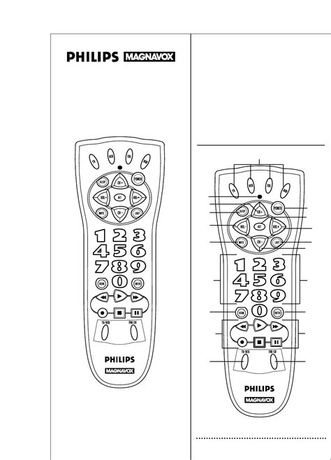 Magnavox Universal Remote Manual