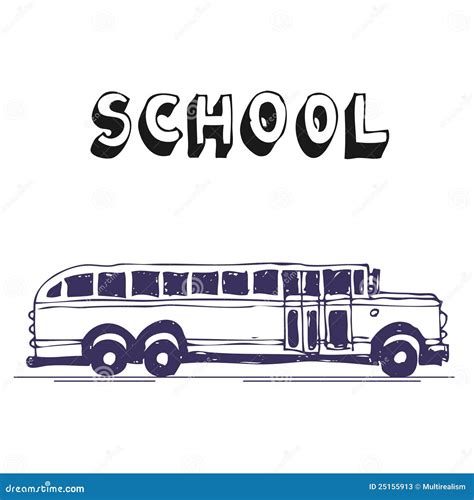 School bus stock vector. Illustration of green, font - 25155913