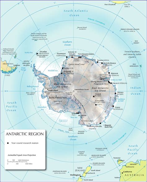 BOLTS map - Antarctica