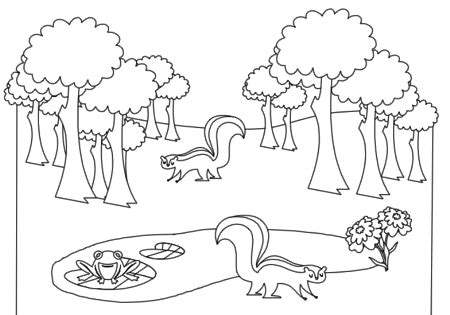 Free Forest Animals Clipart Black And White, Download Free Forest Animals Clipart Black And ...