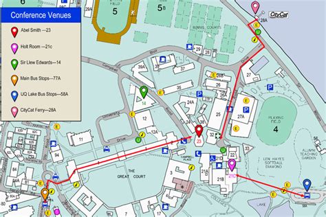 Uq St Lucia Campus Map