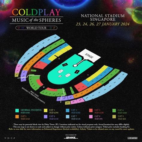 Coldplay Singapore concert: ticket prices, how to get there, where to stay