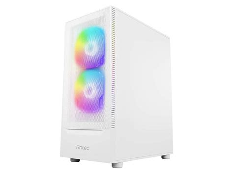 Antec NX410 White, Mid-Tower ATX Gaming Case, Tempered Glass Side Panel - Newegg.com