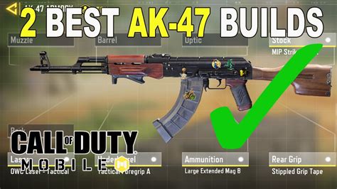 2 BEST AK-47 Gunsmith Builds in COD Mobile | Call of Duty Mobile - YouTube