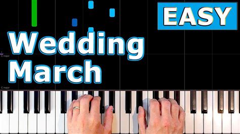 Mendelssohn - Wedding March - EASY Piano Tutorial - YouTube