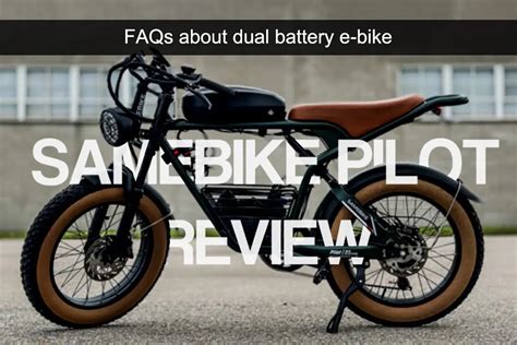 Double the power - exploring dual battery e-bike systems