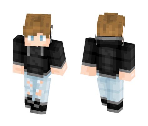 Download Black Hoodie Minecraft Skin for Free. SuperMinecraftSkins