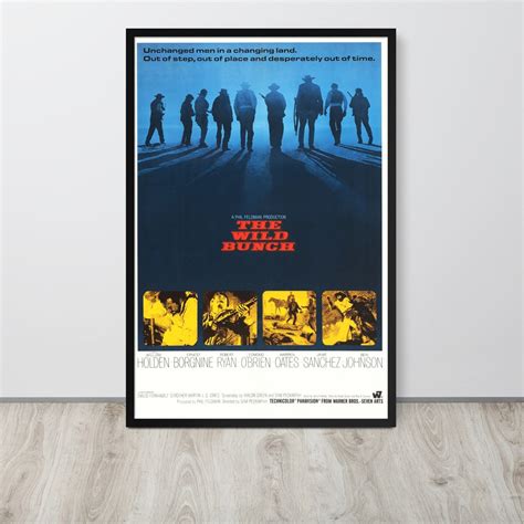 The Wild Bunch 1969 Vintage Movie Poster - Etsy