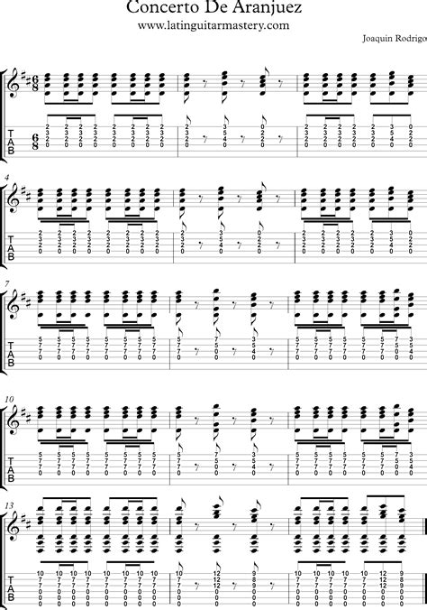 Concerto De Aranjuez – Intro – Latin Guitar Mastery